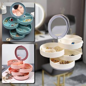 Daugiasluoksnė papuošalų laikymo dėžutė | LUKSORA