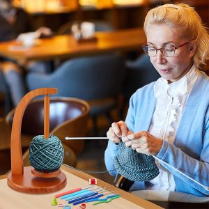 Medinis magnetinis siūlų laikiklis | KNITKARCA