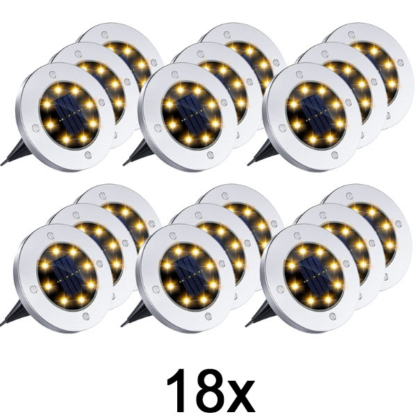 6x Lauko saulės grindų šviestuvai (3 vnt.) | LUMIGARD